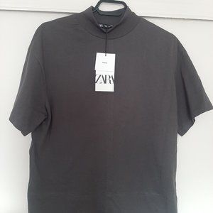 New ZARA T-shirt + a wine crop tee